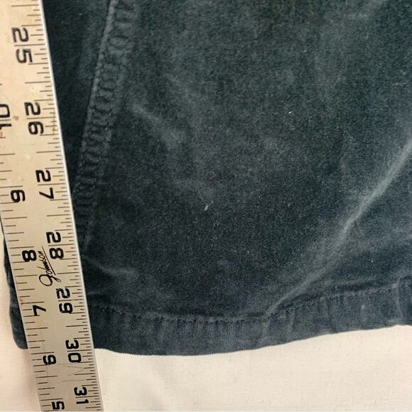 Free People women's size 8 black Velvet flare Pants - Picture 10 of 11